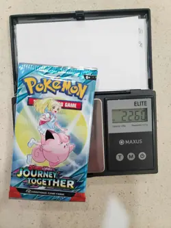 MEGA HEAVY 22.60g EVER ON EBAY !!Pokemon Journey Together Booster Pack Sealed - Image 1