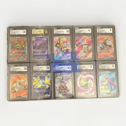 Pokemon CGC Graded Lot of 10 Slabs Cards Japanese English, Dusknoir Pristine 10 - Image 1