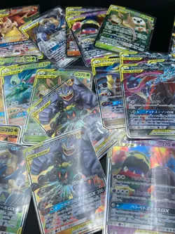 Pokemon 10 Tag Team GX RR ULTRA RARE Sun & Moon Lot Bulk Wholesale JAPANESE NM - Image 1