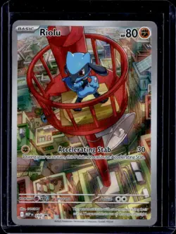 2025 Pokemon MEP Black Star Promos Riolu Full Art #010 - Image 1