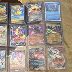 Pokemon TCG 18 Card Holo Lot V GX EX VSTAR Pikachu Giratina Greninja Eevee - Image 3