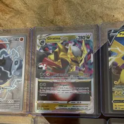 Pokemon TCG 18 Card Holo Lot V GX EX VSTAR Pikachu Giratina Greninja Eevee - Image 4
