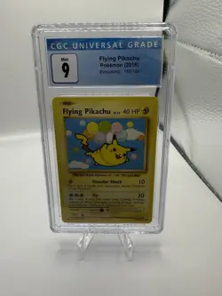 CGC 9 2016 Flying Pikachu 110/108 Evolutions English Pokemon Mint - Image 1