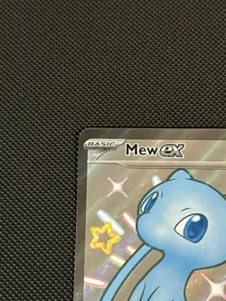 Pokemon TCG Paldean Fates 216/091 Mew Ex Shiny Full Art Ultra Rare - NM - Image 3