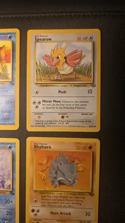 Pokemon TCG Lot - Base Fossil Jungle LP Set - Image 4