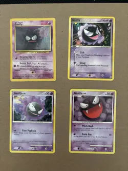 Gastly Pokemon TCG Base 50 Legend Maker 52 Diamond Pearl 82 & Stormfront 62 - Image 1