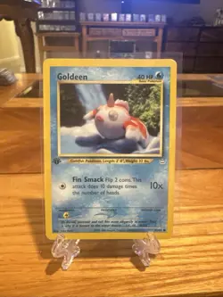 Pokemon Neo Revelations Goldeen 1st Edition LP - Image 1