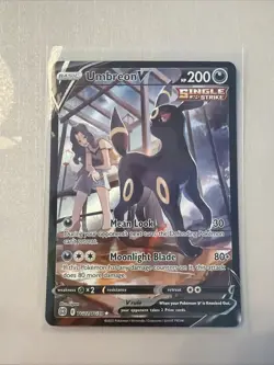 Pokemon TCG Brilliant Stars Umbreon V Trainer Gallery TG22 Character Rare NM - Image 1