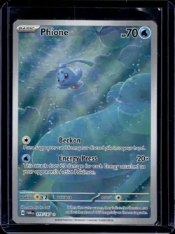 2024 Pokemon Twilight Masquerade Phione Full Art #175/167 - Image 1