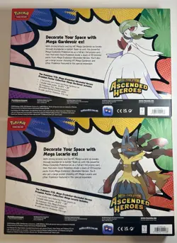 Pokemon Ascended Heroes Premium Poster Collection Mega Lucario/Gardevoir Bundle - Image 3