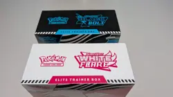 Pokemon Black Bolt and White Flare Elite Trainer Box ETB Set of 2 New Sealed - Image 5