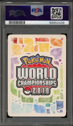 Pokemon Gyarados 2010 World Championships Happy Luck Deck Promo #19 PSA 10 - Image 2