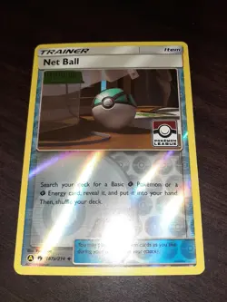 Pokemon TCG Net Ball Sun & Moon - Lost Thunder 187a/214 Promo Reverse Holo NM - Image 1