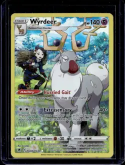 2022 Pokemon SWSH Astral Radiance Wyrdeer Trainer Gallery Full Art #TG06/TG30 - Image 1