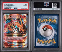 Pokemon M Charizard EX Evolutions 13/108 Ultra Rare Holo 2016 CLEAN PSA 8 - Image 3