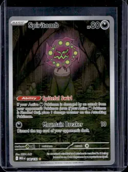 2025 Pokemon Mega Evolution Spiritomb Illustration Rare #148/132 - Image 1