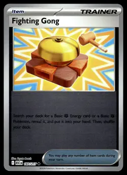 Fighting Gong 187/217 Uncommon ME: Ascended Heroes Pokemon Reverse Holo NM/M - Image 1