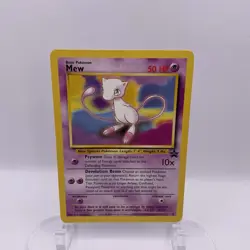 Mew 8 Wizards Black Star Promo LP - Excellent WOTC Pokemon TCG - Image 1