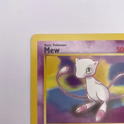 Mew 8 Wizards Black Star Promo LP - Excellent WOTC Pokemon TCG - Image 3