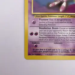 Mew 8 Wizards Black Star Promo LP - Excellent WOTC Pokemon TCG - Image 5