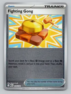 Reverse Holo Fighting Gong 187/217 Uncommon ME: Ascended Heroes Pokemon - Image 1