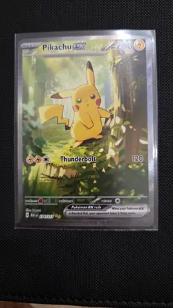 Pokemon Pikachu EX Full Art Holo Special Illustration Rare 276/217 Ascended Her… - Image 1