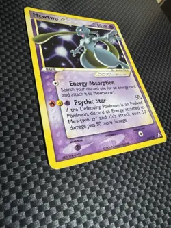 Pokemon 2006 EX Holon Phantoms Gold Star #103 MeWTWO-Holo - Image 3