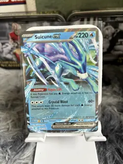 Pokemon TCG Suicune ex 010/034 Trading Card Game Classic Holo NM - Image 1