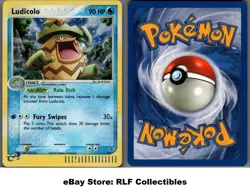 2004 Pokemon, Nintendo Promos, #020 Ludicolo, Holo Black Star Promo (b) - Image 1