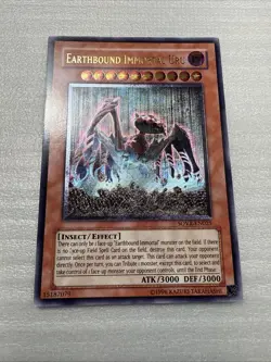 Yugioh! Earthbound Immortal Uru SOVR-EN025 Ultimate Rare Unlimited NM - Image 1