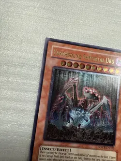 Yugioh! Earthbound Immortal Uru SOVR-EN025 Ultimate Rare Unlimited NM - Image 5