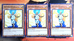 YuGiOh! 3x Shining Angel SRL-EN088 Unlimited NM R Playset - Image 1