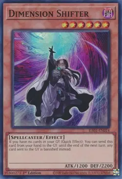 Dimension Shifter - RA01-EN014 - Super Rare - 1st Edition Yugioh - Image 1