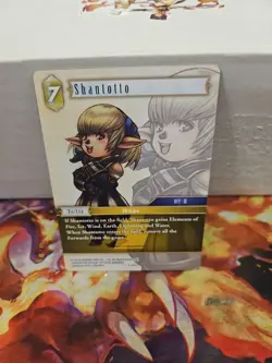 Final Fantasy TCG Opus 1 - Shantotto 1-107L *FOIL* Legend Trading Card DFF XI - Image 3