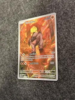 Terrakion 135/086 White Flare - Illustration Rare English Pokemon Card - NM - Image 4