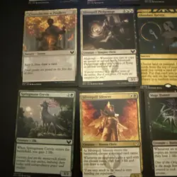 Magic The Gathering 2021 DeckMaster MTG Used 14 Card Lot - Image 3