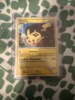 Pokemon Pikachu HGSS03 Hgss Promo Holo Basic Card 70 HP English 2010 - Image 1