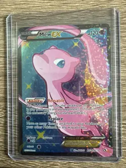Pokemon Mew EX Full Art Holo TCG Card RC24/RC25 Legendary Treasures - Image 1