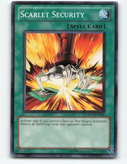 Scarlet Security #EXVC-EN045 Yugioh Card - Image 1