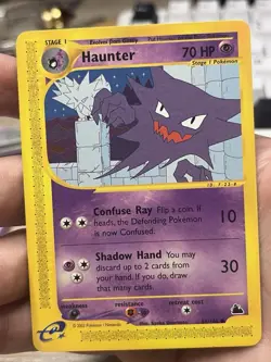 2003 Pokemon Card Haunter - Skyridge E Series 63/144 Collection LP - Image 1