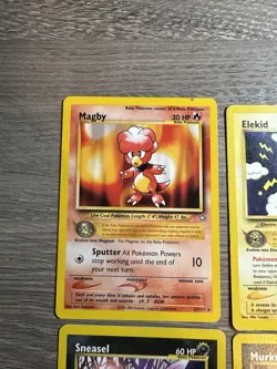 Pokemon Wotc Neo Genesis 4 Rare Vintage Card Collection Lot - Image 2