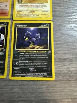 Pokemon Wotc Neo Genesis 4 Rare Vintage Card Collection Lot - Image 5