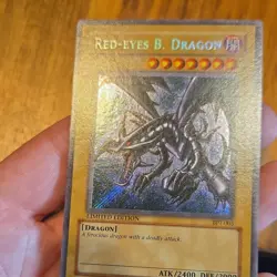 Konami Red-Eyes B. Dragon BPT-005 Limited Edition Foil Yu-Gi-Oh! TCG Card - Image 2