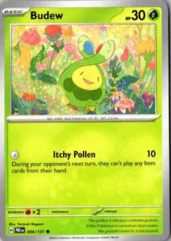 Prize Pack Series Cards #004/131 Budew - Image 1