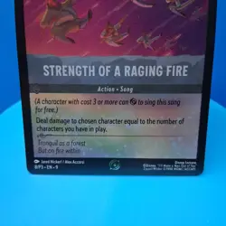 Strength of a Raging Fire 8 Disney Lorcana Promo Cards Cold Foil - Image 2