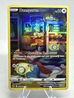 Dunsparce - GG23/GG70 - Pokemon Crown Zenith Galarian Gallery Holo Card NM - Image 1