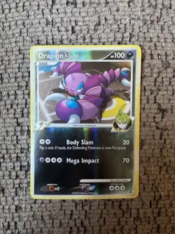 2009 Pokemon Platinum Rising Rivals 17/111 Drapion Reverse Holo NM Rare Card - Image 1