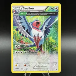 Swellow 72/108 (NM) Reverse Holo Rare XY Roaring Skies Pokemon Pokemon TCG Card - Image 1