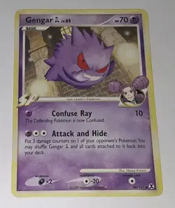 Gengar GL 40/111 Rising Rivals Regular Pokemon Card - Lightly Played - Image 1