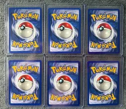 SHADOWLESS 1999 POKEMON BASE SET 6 CARD LOT! Squirtle Wartortle Ivysaur🔥 - Image 2
